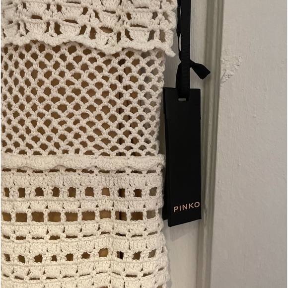 Pinko Jamaica Crotchet Lace Dress. - Picture 10 of 12